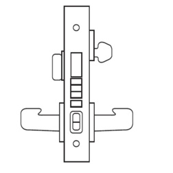 Sargent 8243 Apartment Corridor Door Mortise Lock Body