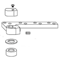 Rixson 3/4" Offset Arm Package