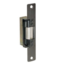 Adams Rite Electric Strike for Inactive Leaf on A  Pair Narrow Stile Glass doors.