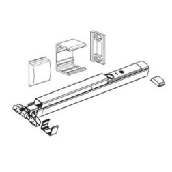 Detex Narrow Stile Door Kit for V40 Exit Device