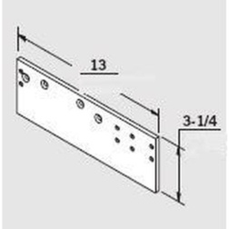 Dorma Backplate top jamb mount