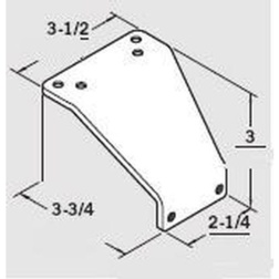 Dorma Parallel Drop Bracket non-hold open applications