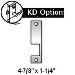 HES KD Option -1006 Series Faceplate