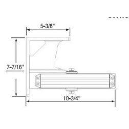 Norton 1647 Corner Bracket