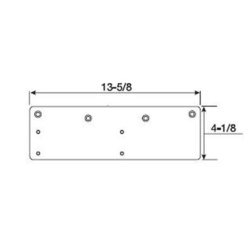 Norton 7787 Low Ceiling Clearance Drop Plate