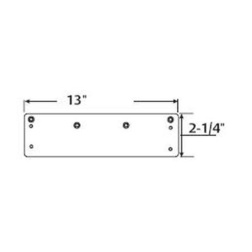 Norton 8146 Narrow Top Rail Drop Plate