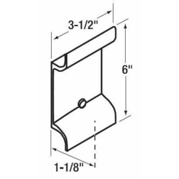 Corbin Russwin Dummy Pull Trim for ED8000 Series Exit Device