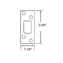 Sargent 488  Reinforced alternate Strike  for 480 deadbolt