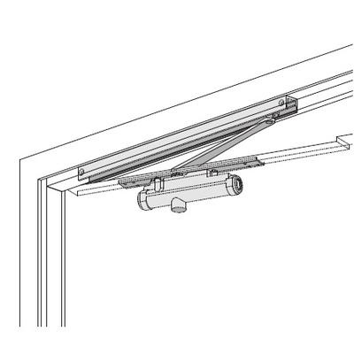 Lcn 3133se 24v Al Special Order Sentronic Concealed In Door Track Arm Closer Holder For Interior Lcn 3133 Concealed Closer Template