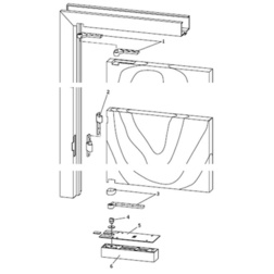 Dorma 3/4" Offset Lead-Lined Doors