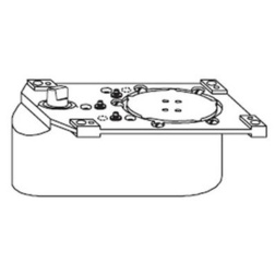 Rixson Offset Floor Closer Body for independently hung doors
