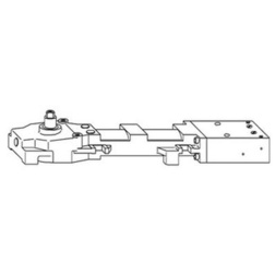 Rixson Shallow Depth Offset Floor Closer Body
