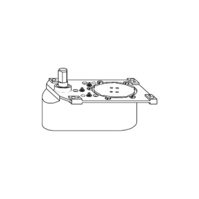 Rixson Offset Floor Closer Body for Lead Lined Doors