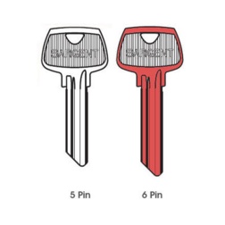 Sargent Key Blank