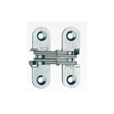 Soss Light Duty 1-3/4 inch Invisible Hinge Wood Or Metal Applications Soss Invisible Hinges