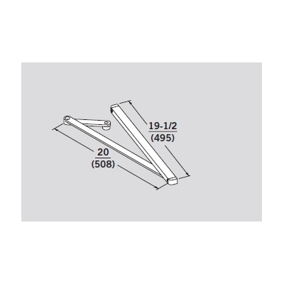 dormakaba Special Order Double Egress Track Arm for 8616T Special Orders