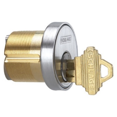 Schlage Mortise Cylinder for  L9060 Outside and Other Straight Cam Applications Mortise Cylinders