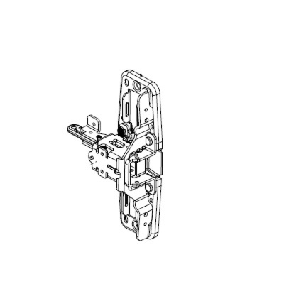 Von Duprin Special Order Center Case Less Cover For 98/9975 Mortise Exit Device Special Orders