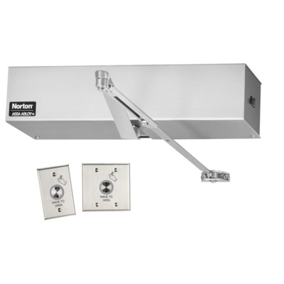 Norton Powermatic Low Energy Door Operator with Hands Free Operation Touchless Door Hardware