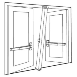 Von Duprin Special Order 10FT Removable Aluminum Mullion Special Orders