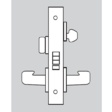 Sargent Office or Entry Function Complete Mortise Lock with Lever and Rose. Commercial Door Locks image 2