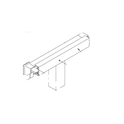 Adams Rite Special Order Push Bar Assembly for 8600 Concealed Vertical Rod Exit Device Special Orders