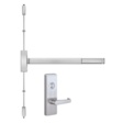Precision Hardware 2203-4903A-630 Apex Surface Vertical Rod Exit Device with Night Latch Lever Trim