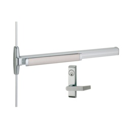 Von Duprin Narrow Stile Surface Mounted Vertical Rod Device with Lever Vertical Rod Exit Devices