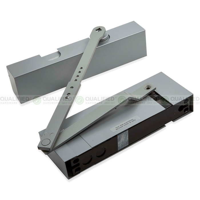 Rixson Smok-Chek V Series - Non-Detectored Closer/Holder Push Side Mount Electrified Door Closer/Holder For Fire Doors image 3