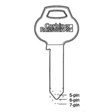 Corbin Russwin 60-6 Pin Key Blanks Keying Supplies image 2