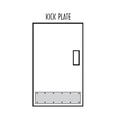 Qualified Special Order Kick Plate 8x34-1/2 Special Orders image 2