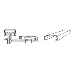 Roton Replacement Cover for Continuous Hinge Continuous Hinges
