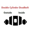 Schlage Standard Duty Double Cylinder Deadbolt Commercial Door Locks image 2