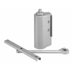 Rixson Gate Closer with track arm and hanging by hinge or other means Gate Closers