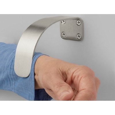 Rockwood Manufacturing Special Order Touchless Arm Pull with MicroShield(R) Antimicrobial Finish Touchless Door Hardware