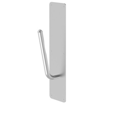 Rockwood Manufacturing Special Order Touchless Arm Pull with Plate With MicroShield(R) Antimicrobial Finish. Touchless Door Hardware image 5