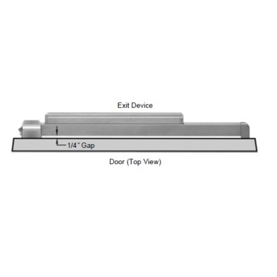 Precision Hardware 2103-4903A - Precision Apex 2100 Series Rim Exit ...