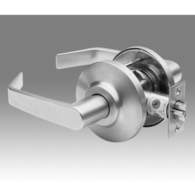 Commercial Heavy Duty Cylindrical Handle Lock - Entrance Function, ANSI Grade 2, UL Fire Rated