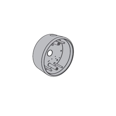 LCN Surface Mount 4 1/2 Round Box for Actuators ADA Compliant Low Energy Door Operators