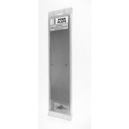 Don-Jo Stainless Steel Push Plate Miscellaneous Door Hardware