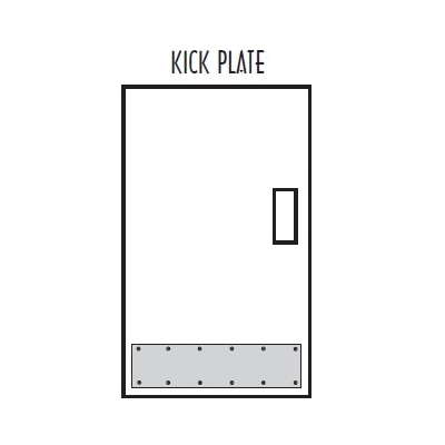 Don-Jo Kick Plate 10x34 Miscellaneous Door Hardware