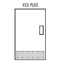Don-Jo Kick Plate 10x34 Miscellaneous Door Hardware