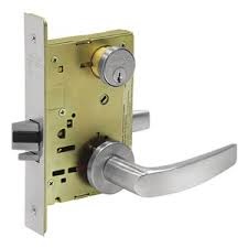 Sargent Classroom Security Intruder Latchbolt Function Complete Mortise Lock with Lever and Rose Commercial Door Locks