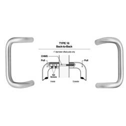 Rockwood Manufacturing back-to-back set Miscellaneous Door Hardware