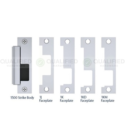 HES 1500C-630 Complete Electric Strike Kit for Cylindrical and Mortise Locksets