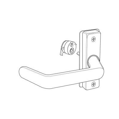 Adams Rite Eurostyle Lever for Deadlatches Commercial Door Locks image 2