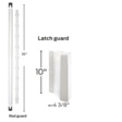 Von Duprin Special Order Rod and Latch Guard for  Surface Vertical Rod Devices Special Orders