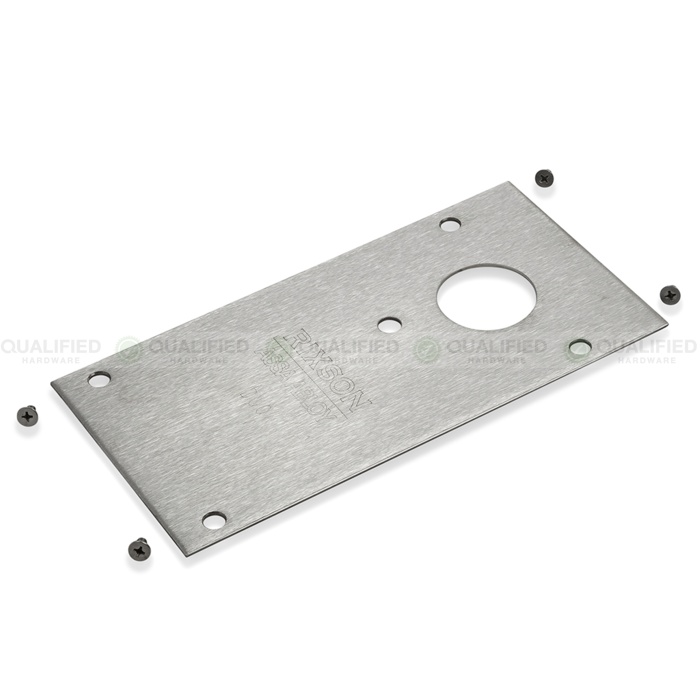 Rixson Duo-Chek Floor Plate Discontinued by manufacture, limited availability. Floor Closers