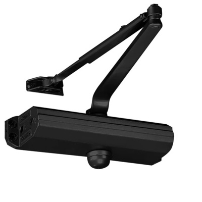 NORTON 1601 Heavy Duty Door Closer, Black