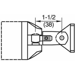 Rixson Armature Extension Base Unit Magnetic Holders